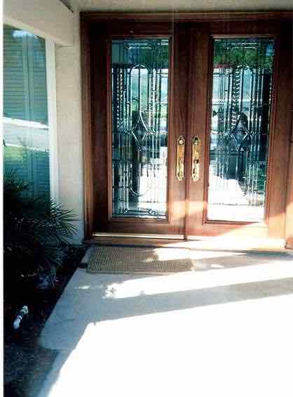 Beautiful Mahogany Entry Door by California Doors and Windows Laguna Hills